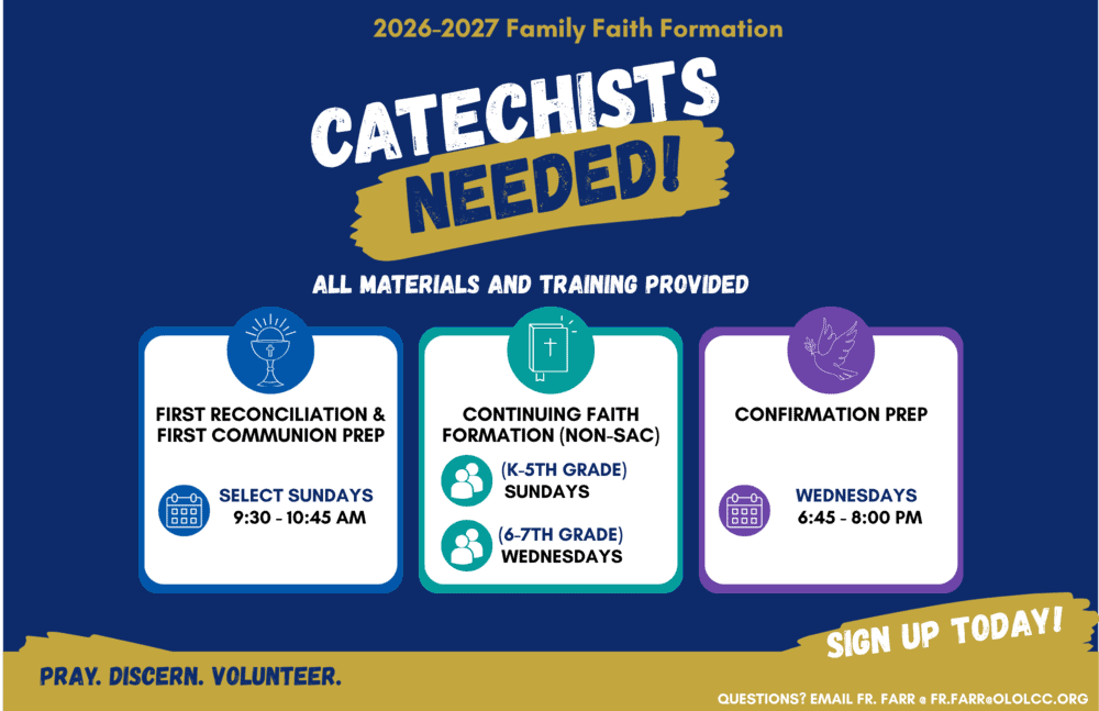 Catechists Needed