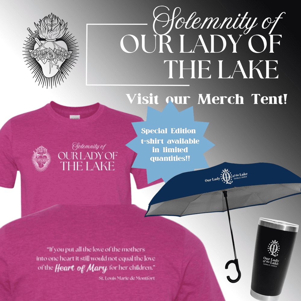 Solemnity of Our Lady of the Lake Pop Up