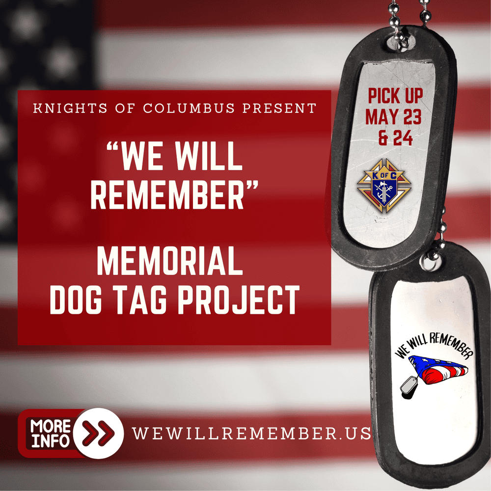 Memorial Dog Tag Project