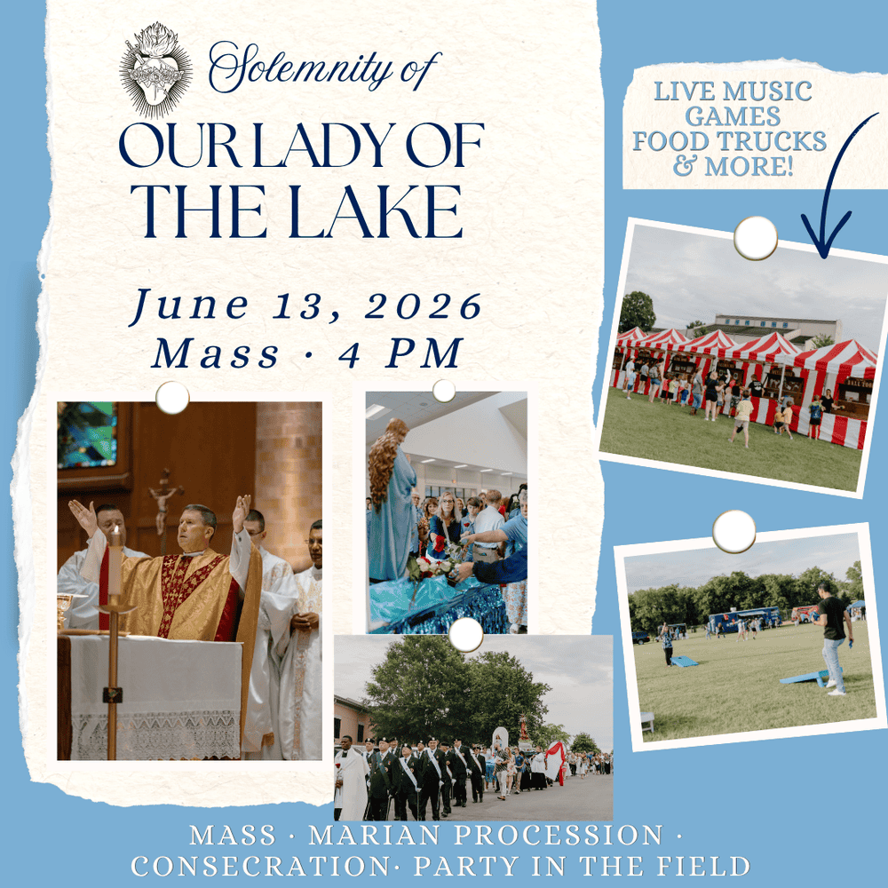 Solemnity of Our Lady of the Lake