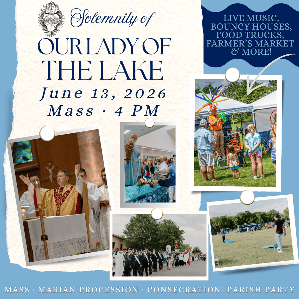 Solemnity of Our Lady of the Lake 