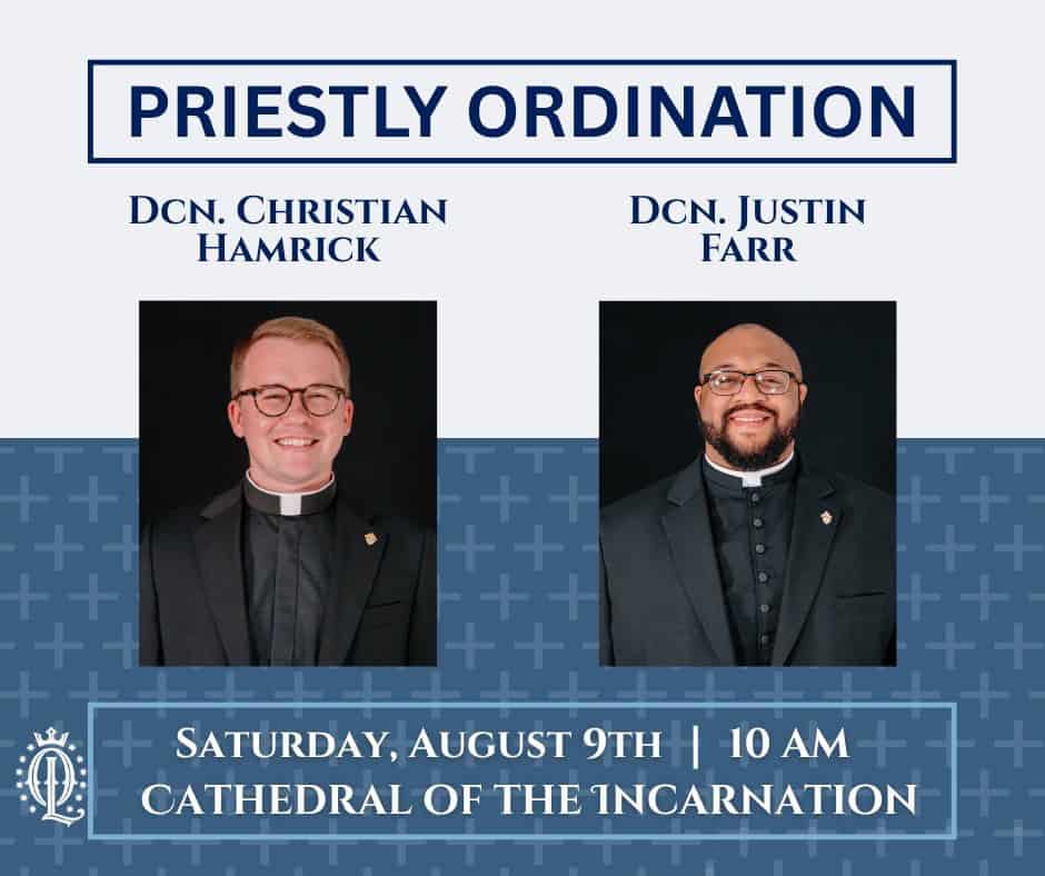Ordination - August 9th
