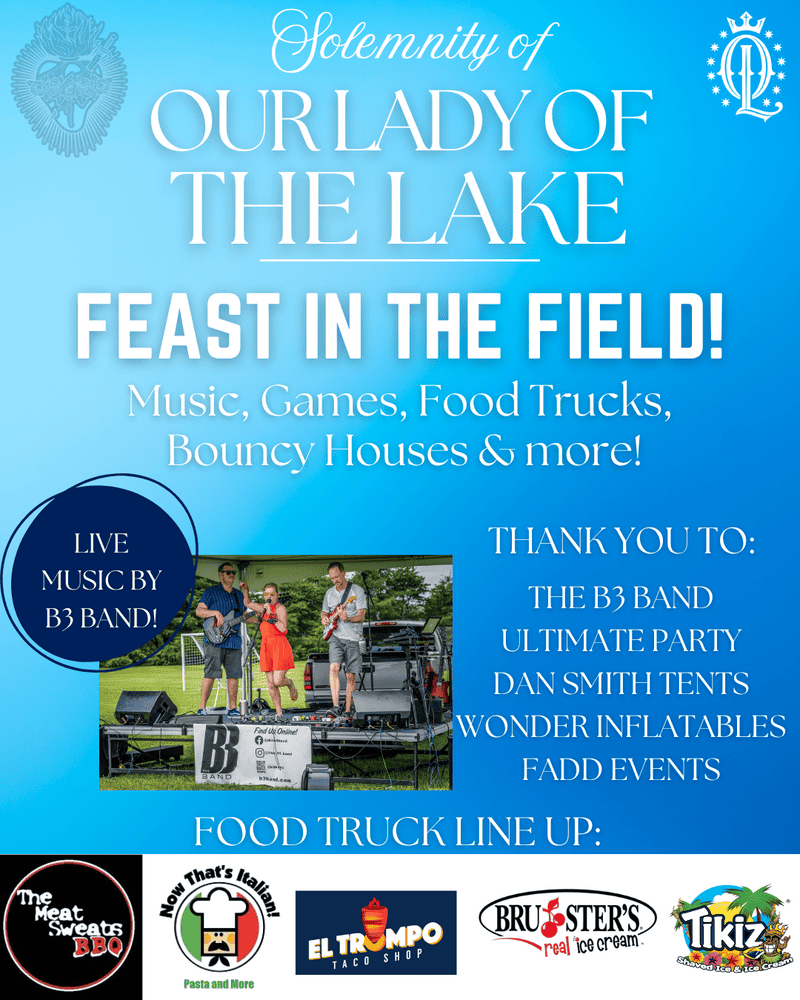 Solemnity of Our Lady of the Lake 