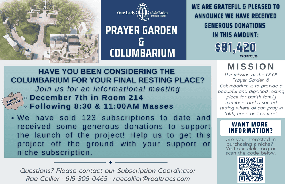 Prayer Garden & Columbarium