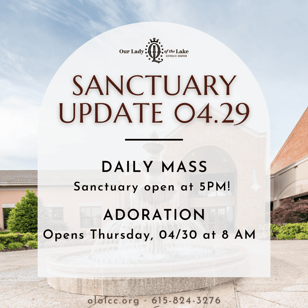 Sanctuary is reopening! 