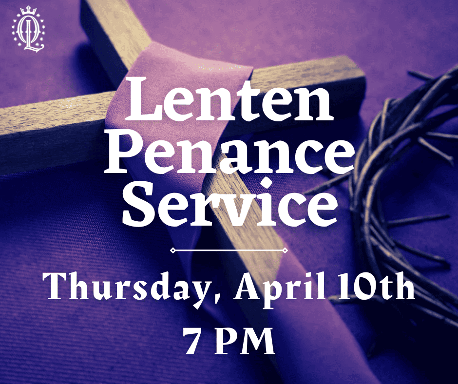 Lenten Penance Service